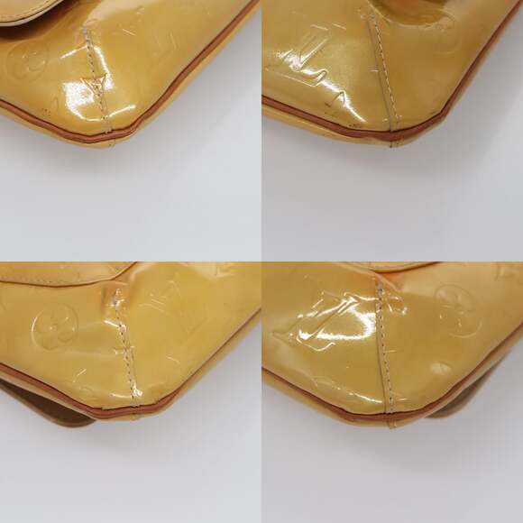 LOUIS VUITTON Monogram Vernis Thompson Street Bag Beige M91301 - Picture 10 of 12